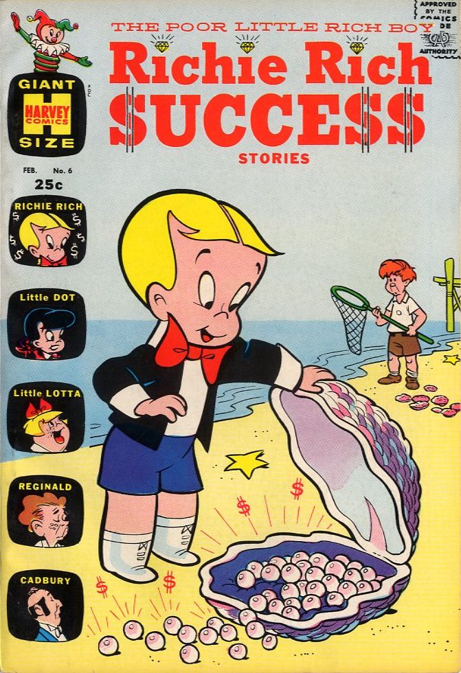 Richie Rich Success Stories (Harvey, 1964 series) #6 (February 1966)