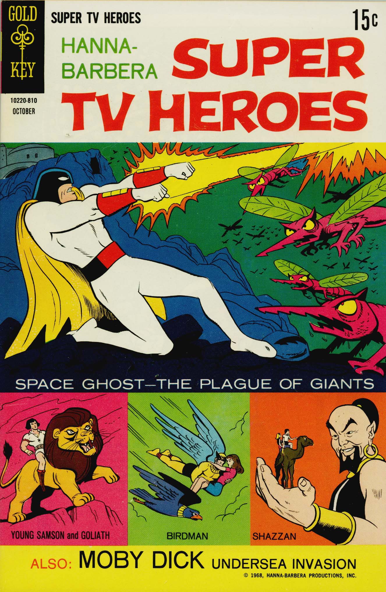 Hanna-Barbera Super TV Heroes (Western, 1968 series) #3 (October 1968)