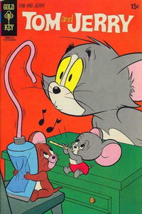 Tom and Jerry (Western, 1962 series)  #254 (December 1970) — Untitled [Entrancing Toothpaste]