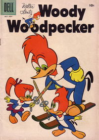 Walter Lantz Woody Woodpecker (Dell, 1952 series) #39 October-November 1956