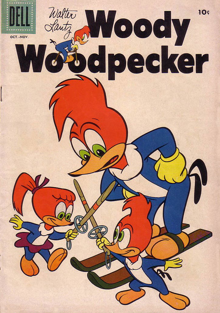 Walter Lantz Woody Woodpecker (Dell, 1952 series) #39 (October-November 1956)