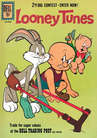 Looney Tunes (Dell, 1955 series)  #240 (October 1961) — Untitled [Elastic Band Race]