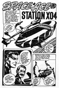 Lone Star (Atlas Publishing, 1956 series) v5#12 — Space Ace and Station X04 (page 1)