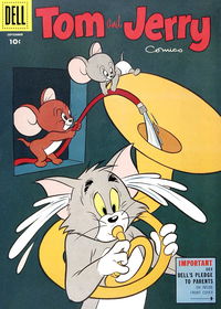 Tom & Jerry Comics (Dell, 1949 series) #134 September 1955