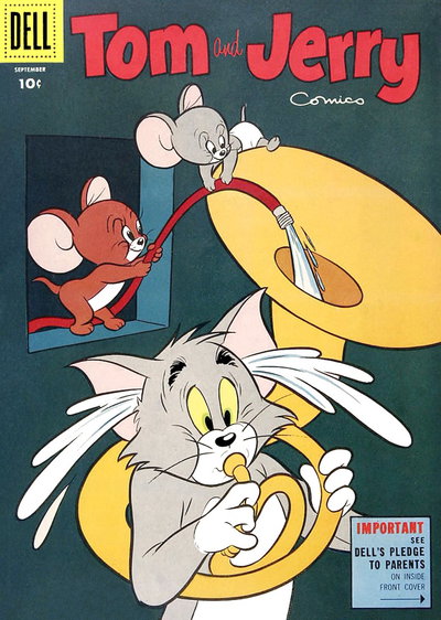 Tom & Jerry Comics  #134 (September 1955)