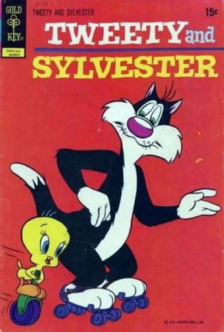 Tweety and Sylvester (Western, 1963 series) #23 (March 1972)