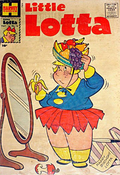 Little Lotta (Harvey, 1955? series) #16 (May 1958)