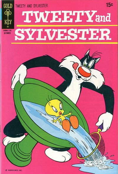 Tweety and Sylvester (Western, 1963 series) #20 (October 1971)