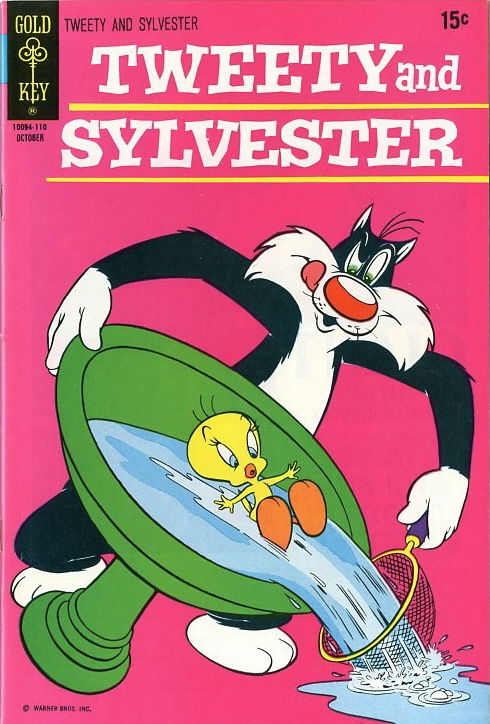 Tweety and Sylvester (Western, 1963 series) #20 (October 1971)