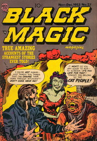 Black Magic (Prize, 1950 series)  v4#3 (27) (November-December 1953)