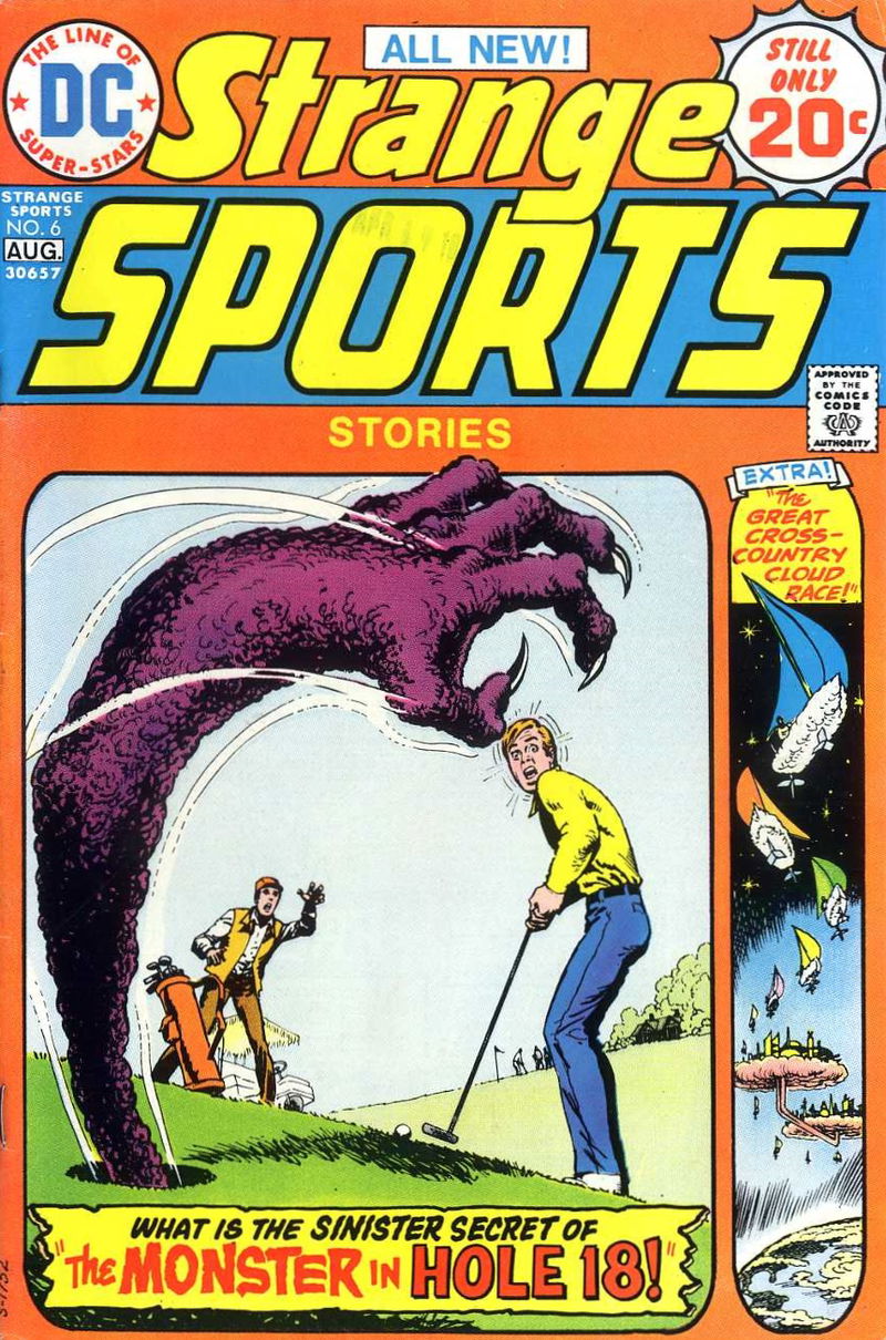 Strange Sports Stories (DC, 1973 series) #6 (July-August 1974)