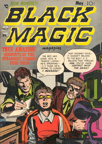 Black Magic (Prize, 1950 series)  v2#6 [12] (May 1952)