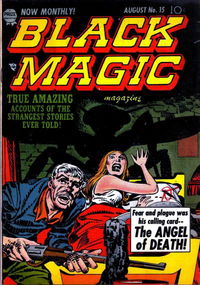 Black Magic (Prize, 1950 series) v2#9 (15) (August 1952)