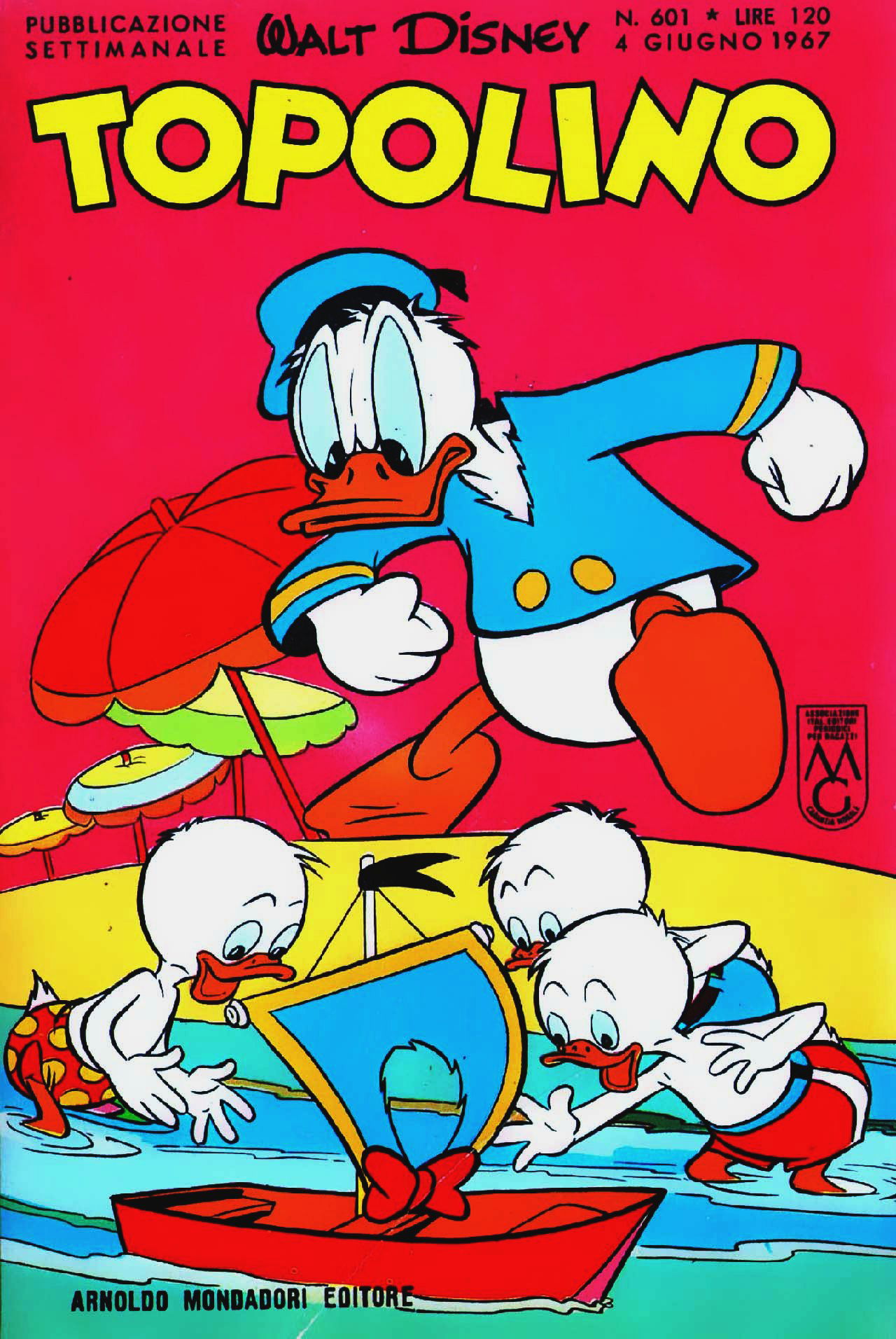 Topolino (Arnoldo, 1949? series) #601 (4 giugno 1967)