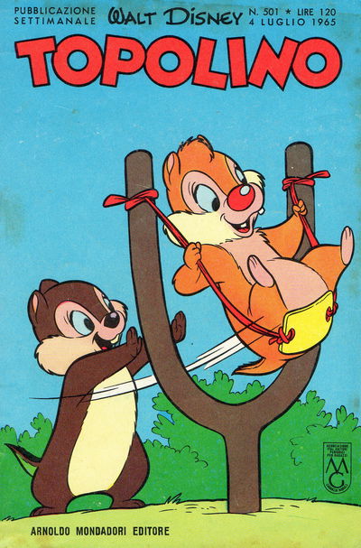 Topolino (Arnoldo, 1949? series) #501 (4 luglio 1965)