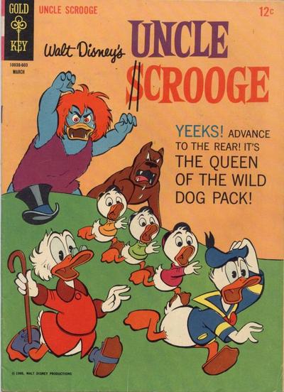 Walt Disney Uncle Scrooge (Western, 1963 series) #62 (March 1966)