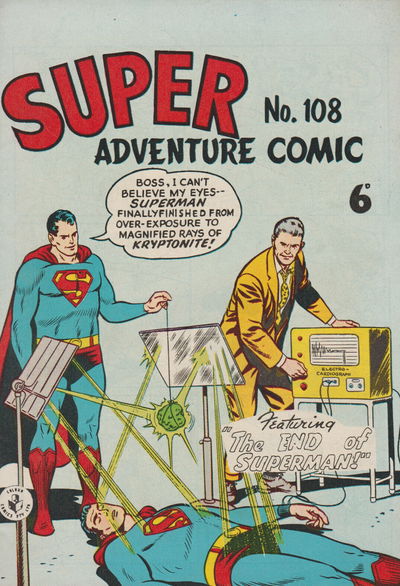 Super Adventure Comic (KGM, 1952 series) #108 [September 1959]