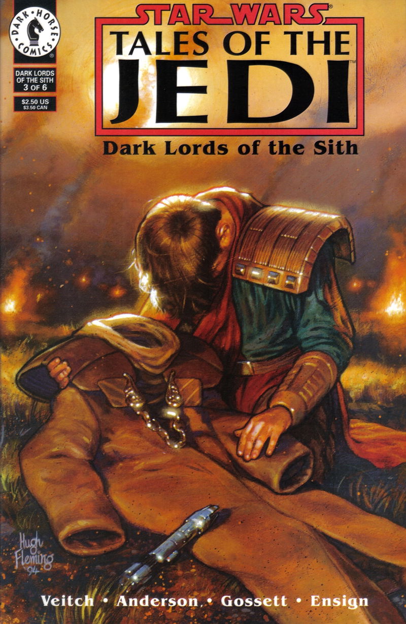 Star Wars: Tales of the Jedi: Dark Lords of the Sith (Dark Horse, 1994 series) #3 (December 1994)