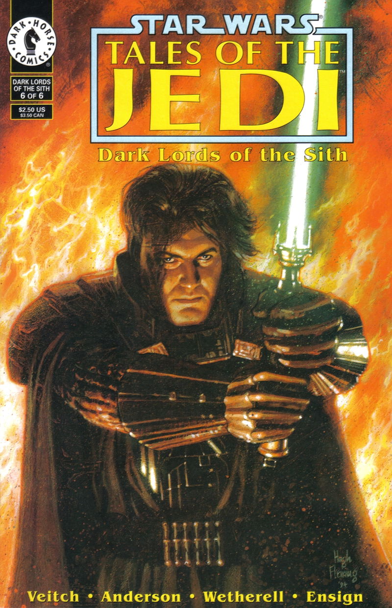Star Wars: Tales of the Jedi: Dark Lords of the Sith (Dark Horse, 1994 series) #6 (March 1995)