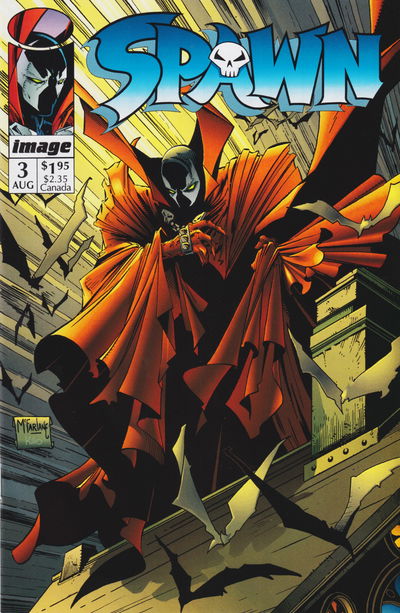 Spawn (Image, 1992 series) #3 August 1992