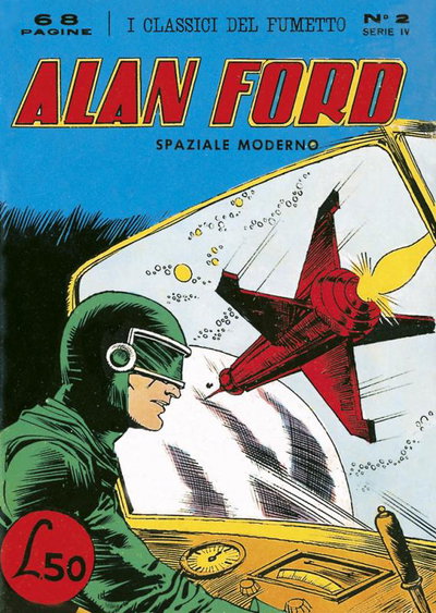 I Classici Del Fumetto Serie IV: Spaziale Moderno: Alan Ford  #2 (December 1961)