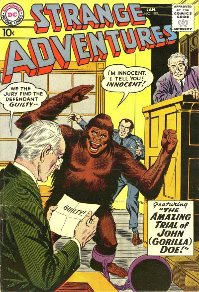 Strange Adventures  #100 (January 1959)