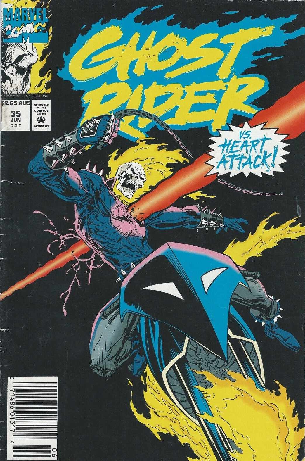 Ghost Rider (Marvel, 1992? series) #35 (June 1993)