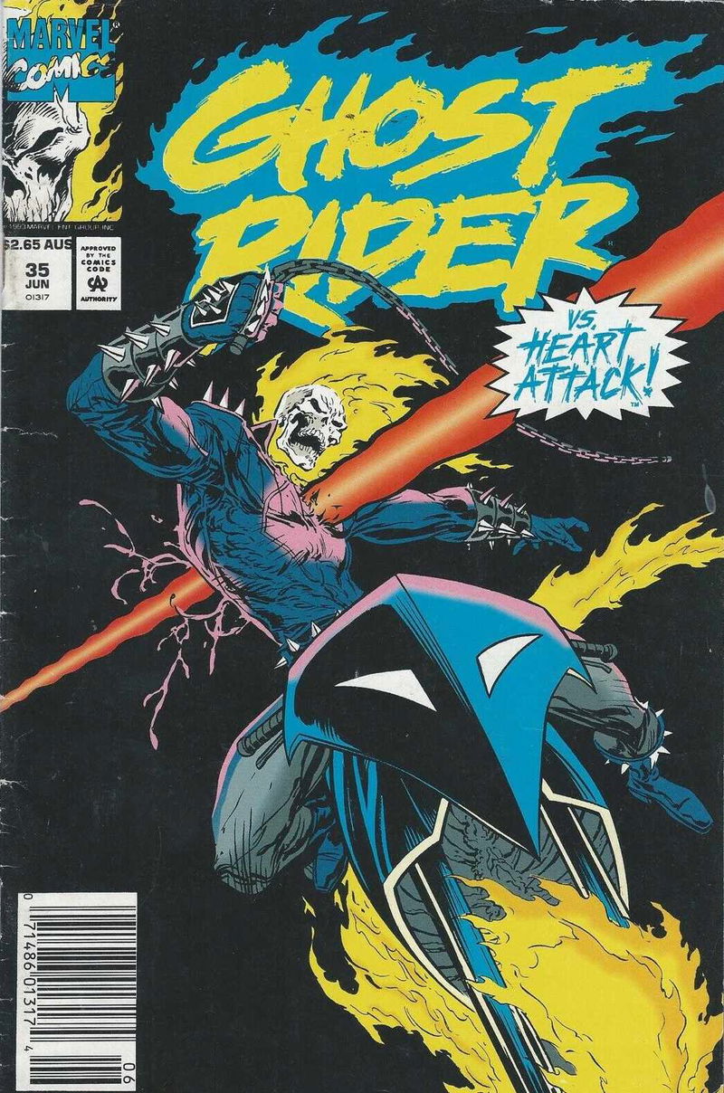 Ghost Rider (Marvel, 1992? series) #35 (June 1993)