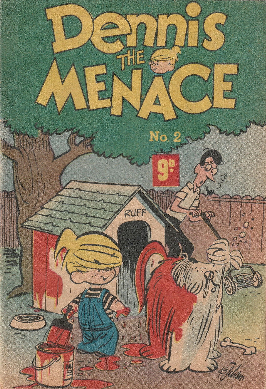 Dennis the Menace (Cleland, 1954? series) #2 ([January 1955?])