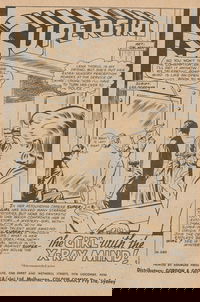 Giant Supergirl Album (Colour Comics, 1970 series) #3 — The Girl with the X-Ray Mind! (page 1)