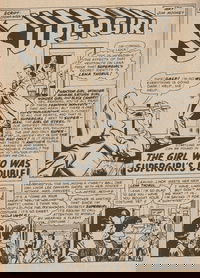 Giant Supergirl Album (Colour Comics, 1970 series) #3 — The Girl Who Was Supergirl's Double! (page 1)