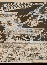 Giant Supergirl Album (Colour Comics, 1970 series) #3 — The Forbidden Weapons of Krypton! (page 1)