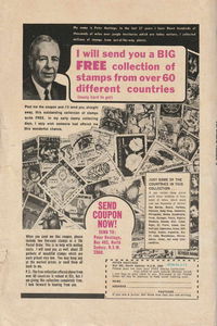 Giant Supergirl Album (Colour Comics, 1970 series) #3 — I Will Send You a Big Free Collection of Stamps from over 60 Different Countries (page 1)