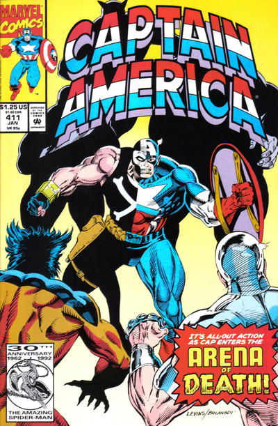 Captain America (Marvel, 1968 series) #411 January 1993