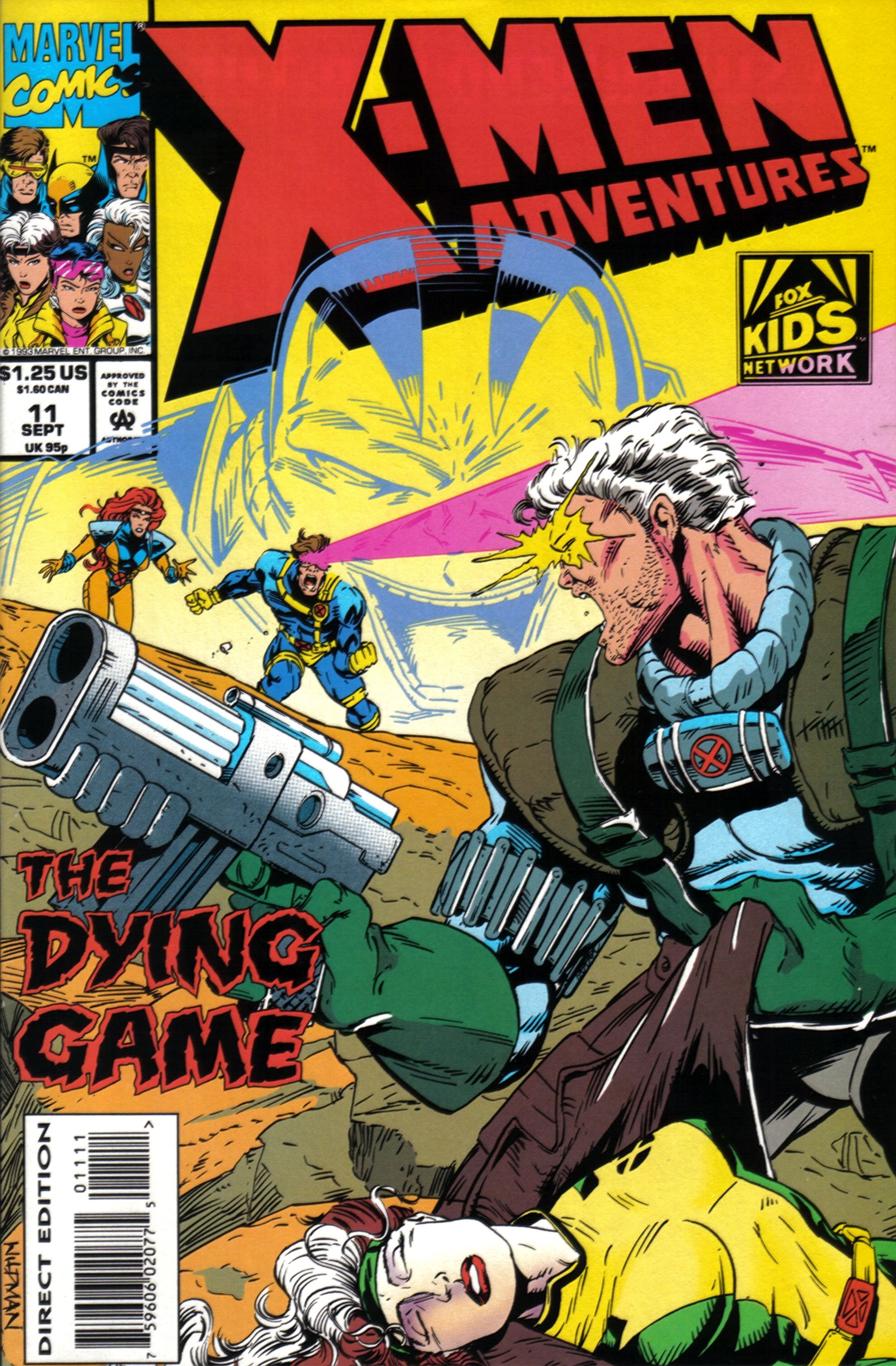 X-Men Adventures (Marvel, 1993 series) #11 (September 1993)