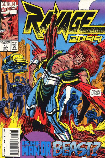 Ravage 2099 (Marvel, 1992? series) #12 (November 1993)