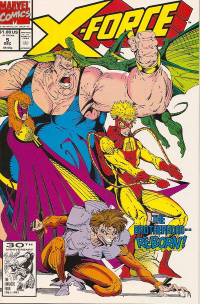 X-Force (Marvel, 1991 series) #5 (December 1991)