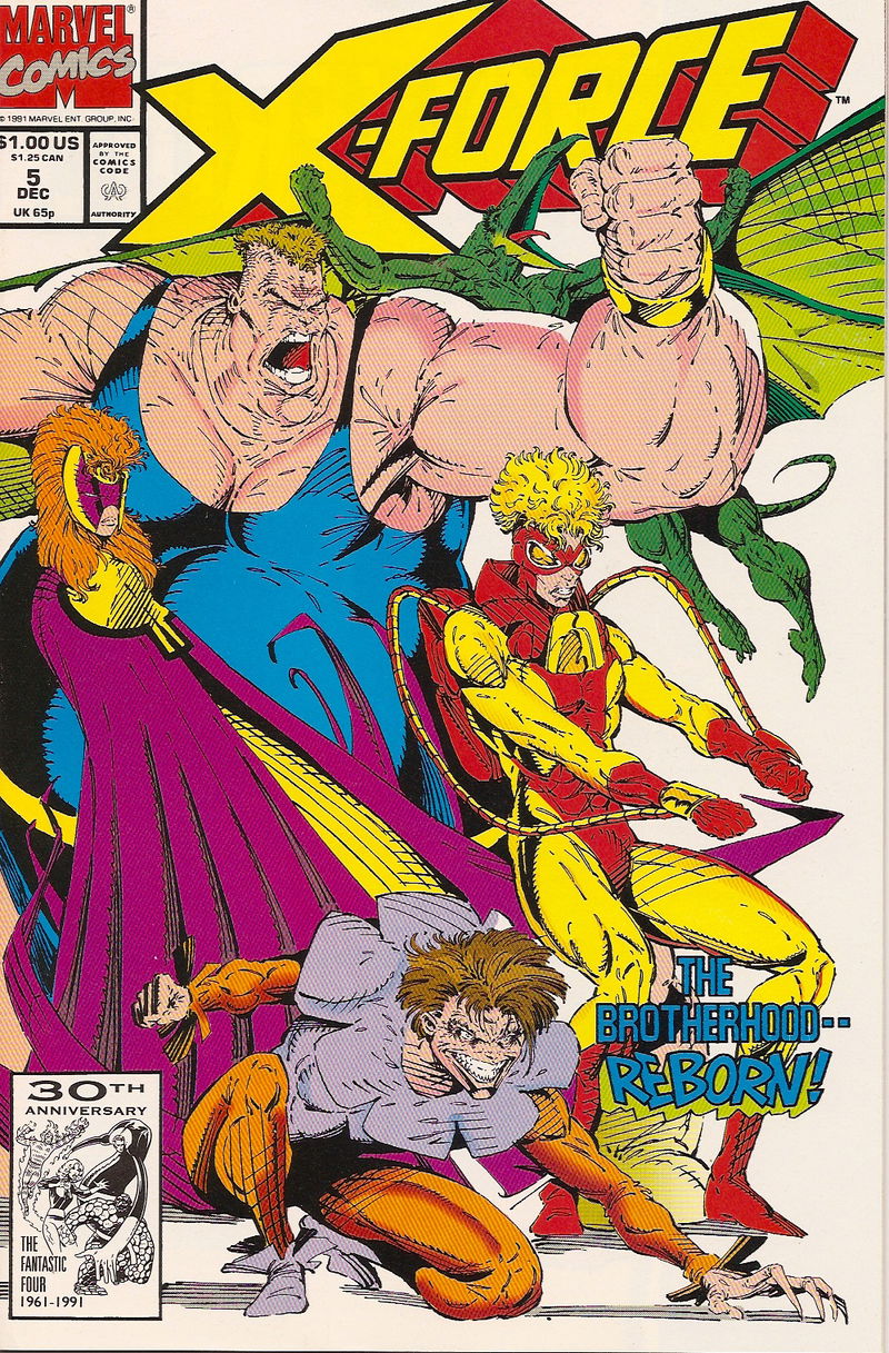 X-Force (Marvel, 1991 series) #5 (December 1991)