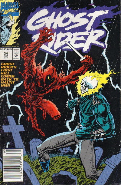 Ghost Rider (Marvel, 1992? series) #34 (May 1993)