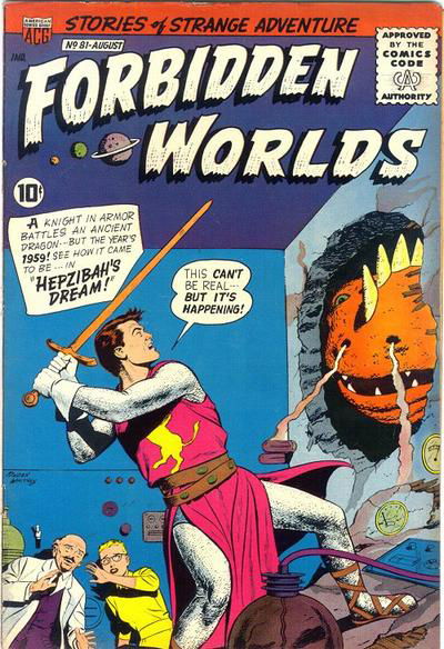 Forbidden Worlds (ACG, 1951 series) #81 August 1959