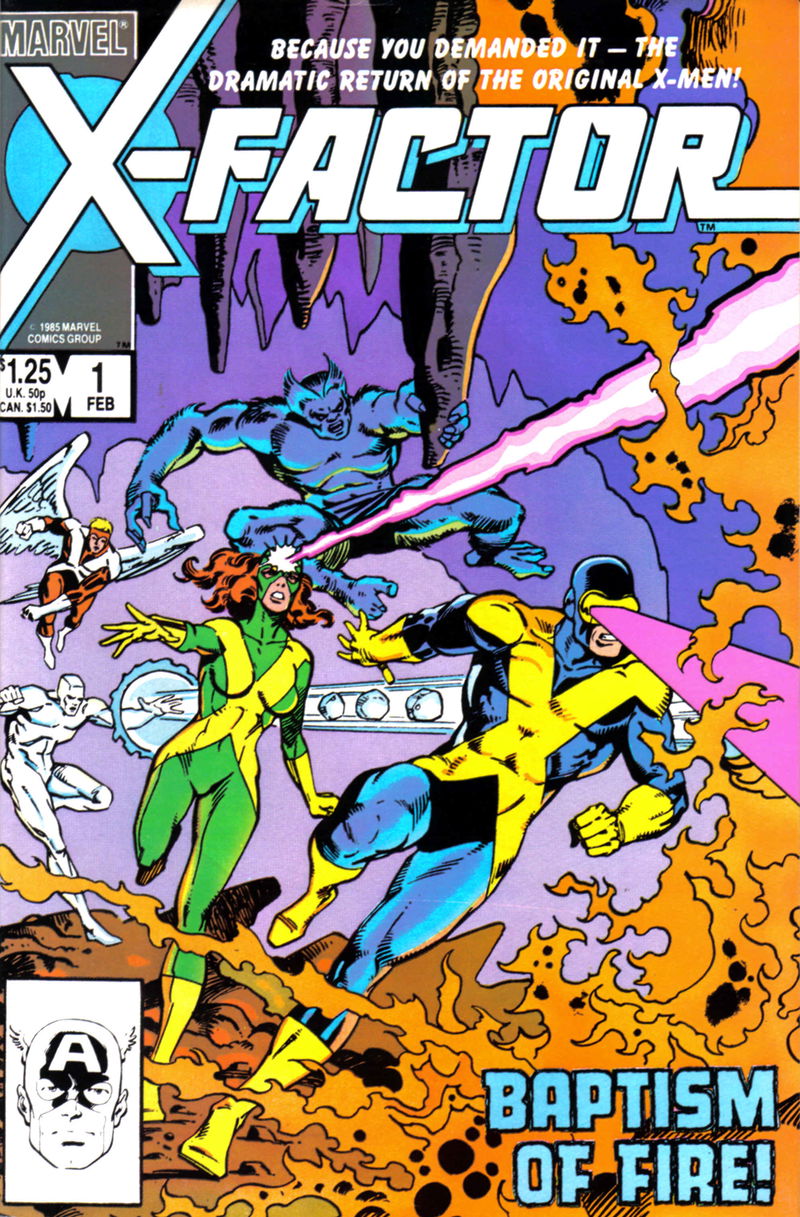 X-Factor (Marvel, 1986 series) #1 (February 1986)