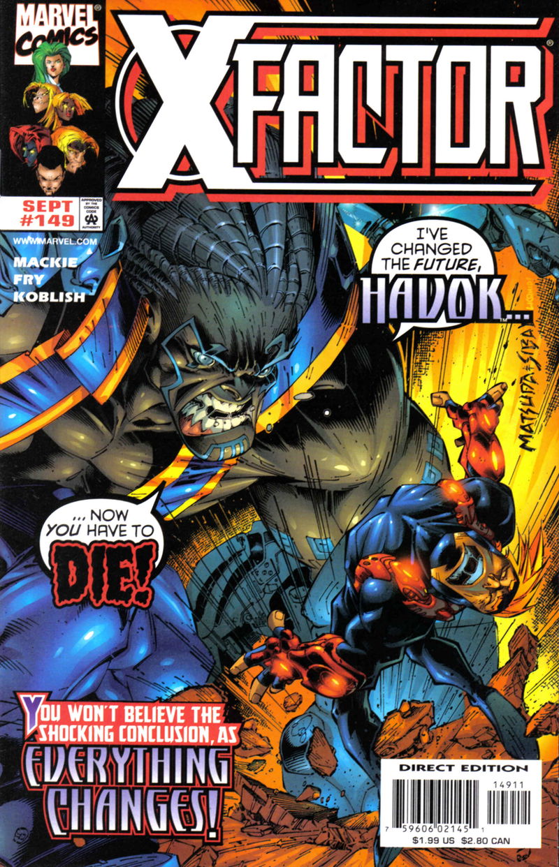 X-Factor (Marvel, 1986 series) #149 (September 1998)