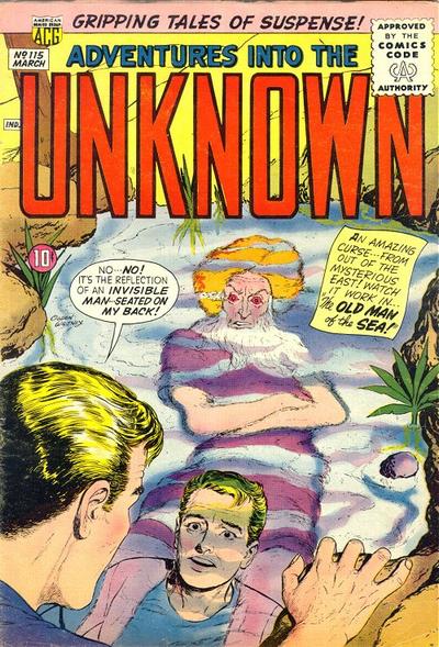 Adventures into the Unknown (ACG, 1948 series) #115 (March 1960)