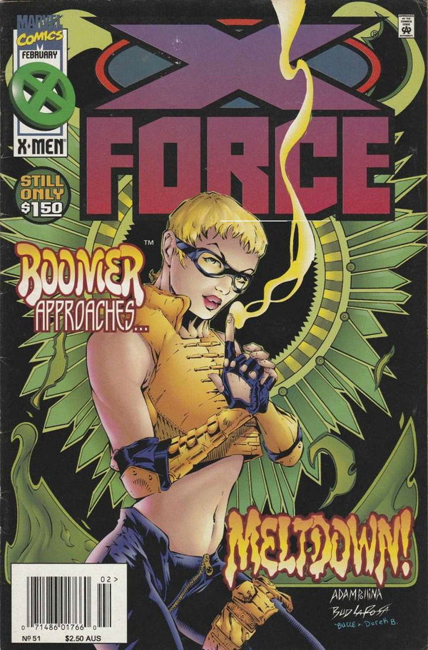 X-Force (Marvel, 1992? series) #51 [] (February 1996) (February 1996)