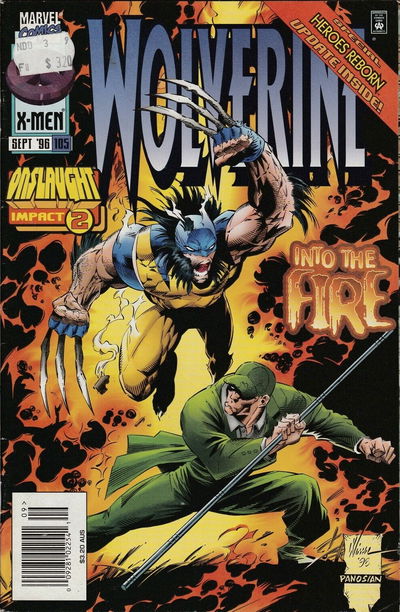 Wolverine (Marvel, 1996? series) #105 September 1996