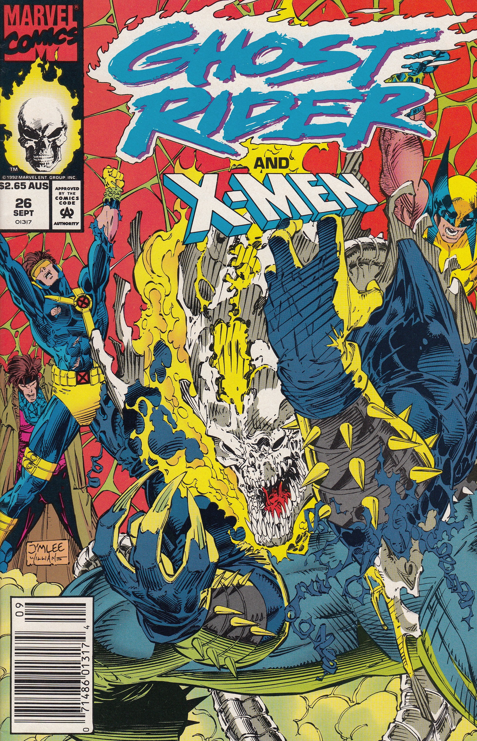 Ghost Rider (Marvel, 1992? series) #26 (September 1992)