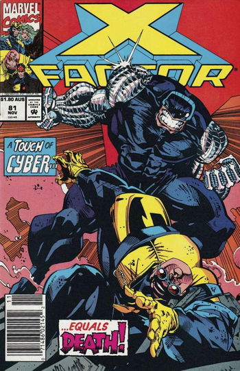 X-Factor (Marvel, 1991 series) #81 [] (November 1992) (November 1992)