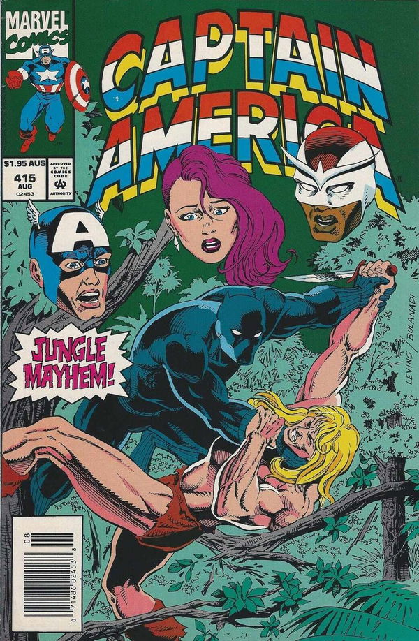 Captain America (Marvel, 1991? series) #415 [] (August 1993) (August 1993)