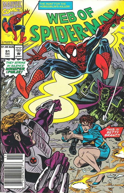 Web of Spider-Man (Marvel, 1992? series) #91 November 1992