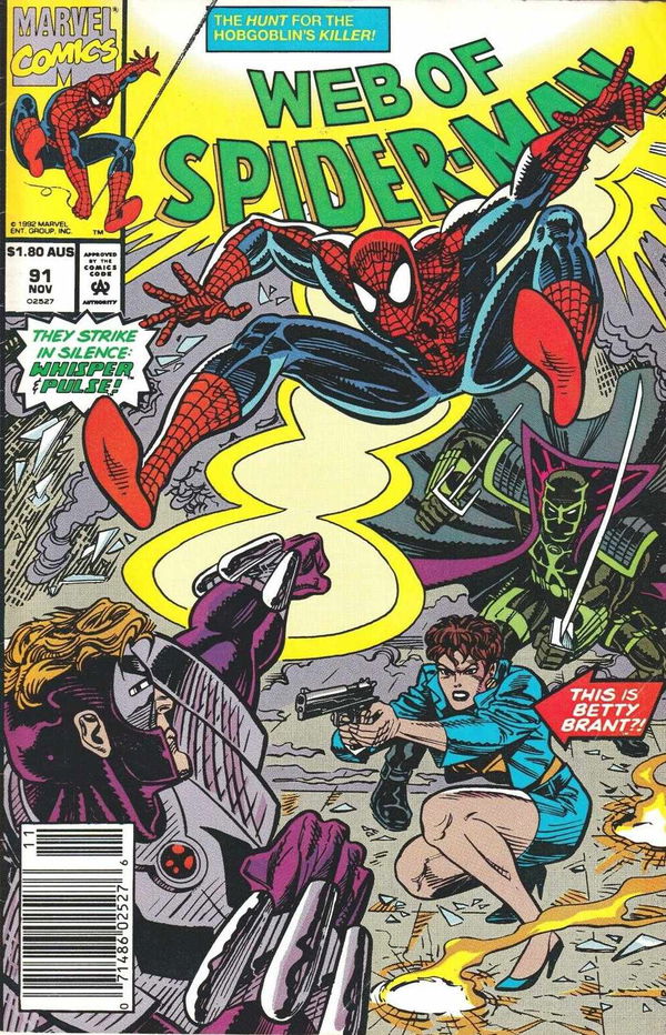 Web of Spider-Man (Marvel, 1992? series) #91 [] (November 1992) (November 1992)